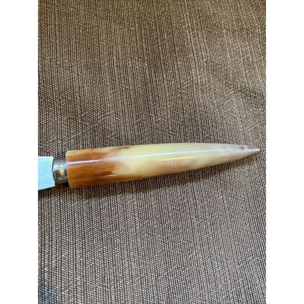Vintage MCM Bakelite Handle Cheese ? Tomato‎ ? Knife Made In Japan